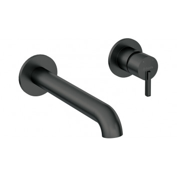 Sprchová baterie podomítková s přepínačem sprchy, Deante Silia, nero