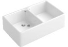 Dřez keramický dvojitý Villeroy & Boch O.Novo 795x220x500 mm
