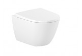 Závěsné wc Roca Ona Compacto Rimless, 48x36cm, bílý