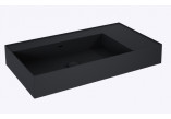 Umyvadlo stěnová levá 80x45.5cm, Elita Solid-Surface, bílý matnáný