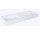 Umyvadlo stěnová levá DUO 120.5x45.5cm, Elita Solid-Surface, bílý matnáný