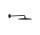 Horní sprcha s ramenem 422mm 1 strumień, Grohe Mono 310, phantom black