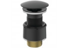 Zátka pro umyvadla bez přepadu G1 1/4, Ideal Standard Multisuite, satynowa černy