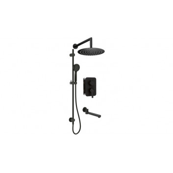 Sprchový set podomítkový z BOXem mieszaczowym, Deante Arnika, zlatá