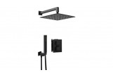 Sprchový set podomítkový z BOXem termostatycznym, Deante Box - nero (černá matnáný)