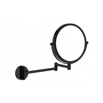 Zrcadlo na ruchomym ramieniu dvojstranné, Deante Round , chrom