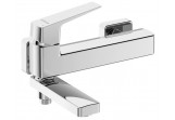Vaňová baterie Deante Blur stěnová, z składaną výtokovým ramenem - chrom