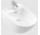 Závěsný bidet Villeroy&Boch Antao, 56x37 cm, s jedným otvorem, s povrchem CeramicPlus - bílý