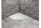 Pětiúhelníková vanička levý s panelem Radaway Doros PT E Compact 100x80cm bílý