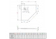 Pětiúhelníková vanička levý s panelem Radaway Doros PT E Compact 100x80cm bílý