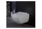 Villeroy & Boch Venticello Combi-Pack mísa WC závěsná bez kołnierza se sedadlem s pozvolným sklápěním Weiss Alpin 