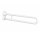 Madlo pro postižené osoby nástěnný, Roca Access Comfort, skladací, délka 80 cm - bílý