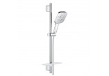 Souprava s držákem sprchovým Grohe Rainshower SmartActive 130 Cube, 3 proudy - chrom