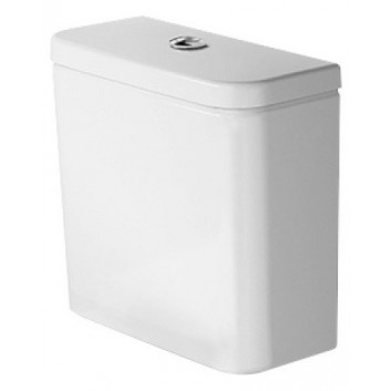 Splachovač WC Duravit Durastyle Basic kompaktowa 39x17 cm 6/3 l Dual Flush doprowadzenie pravé nebo levé bílá