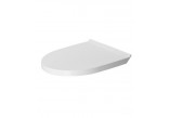 Splachovač WC Duravit Durastyle Basic kompaktowa 39x17 cm 4,5/3 l Dual Flush doprowadzenie dolne levé - bílá