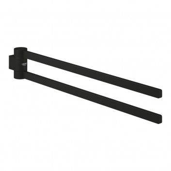 Věšák pro koupelový ručník, Grohe Essentials Cube, 654mm - nerez