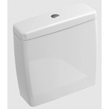 Splachovač do kompaktu WC Villeroy & Boch O.novo, dopływ z boku nebo z tyłu, Weiss Alpin
