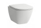 Mísa WC závěsná 53x36 cm, bílá Laufen Rimless Pro