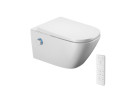 Toaleta myjąca Excellent Dakota 2.0 S2 z pilotem, knoflík sterujące chrom