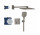 Podomítkový sprchový set Grohe Grohtherm Smartcontrol, termostatický, s hlavovou sprchou Rainshower SmartActive 310 Cube - brushed hard graphite