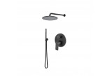 Sprchový set Vema Slate, podomítkový, 2 výstupy vody, horní sprcha 20cm, chrom
