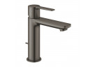 Umyvadlová baterie Grohe Lineare páková, s automatickým uzávěrem - brushed hard graphite