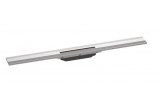Vnější komponent odpływu Hansgrohe RainDrain Flex, 80 cm, montáž przy ścianie - černá matnáný