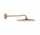 Horní sprcha Grohe Rainshower Mono 310 s ramenem 422 mm, 1 strumień - brushed warm sunset