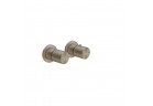 Sprchová baterie Gessi Habito termostatická 2-propustná vnější komponent - Finox Brushed Nickel