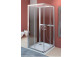 Sprchový kout czterościenna Radaway Premium Plus 2S, 90x90 cm, sklo čiré/grafit