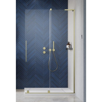 Sprchový kout Radaway Furo-SL Walk-in 1200x2000mm, pravé, profil černá