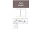 Sprchový kout Radaway Furo-SL Brushed Gold Walk-in 1200x2000 mm, pravé - sklo čiré, profil zlatá szczotkowany