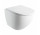 Mísa WC Omnires Ottawa Comfort 54x36,5 cm závěsná, bezkołnierzowa, se sedadlem s pozvolným sklápěním - bílý matnáný
