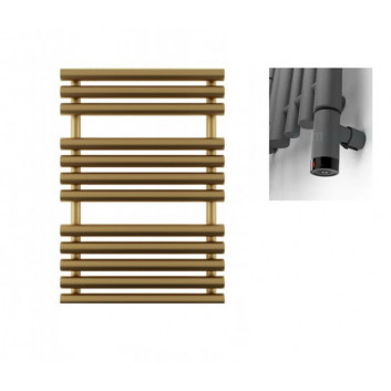 Radiátor elektrický Terma Rolo Hanger 120x26 cm z grzałką zewnętrzną One - barva RAL i speciální barvy
