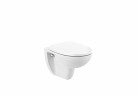 Mísa WC Roca Victoria 35,5x53 cm, podvěsná Rimless - bílá