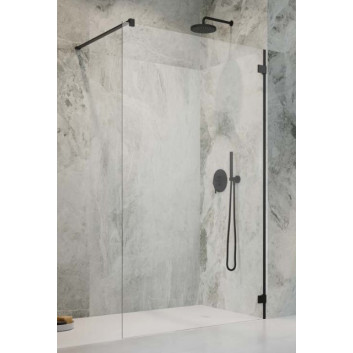 Sprchový kout Radaway Essenza Pro Gold Walk-in 120, sklo čiré, profil zlatá