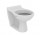 Mísa WC stojící Ideal Standard Contour 21 Schools 36x53 cm, ściśle mocowana, przylegająca do stěny, výška 35,5 cm - bílá