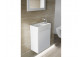 Skříňka pod umyvadlo mini Ravak SD Classic II 40x22x50 cm, závěsná, levé - bílý lesklá