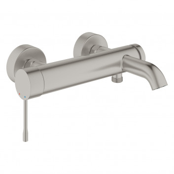 Vaňová baterie Grohe Essence, nadomítková, páková - phantom black