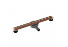 Lineární odtok podlahový Balneo Slim & Low ProLine Copper 70 cm - miedziany