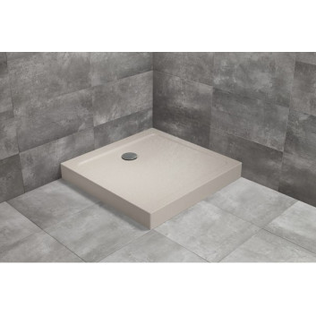 Akrylátátová sprchová vanička Radaway Doros C čtvercová 80x80 cm- sanitbuy.pl