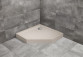 Sprchová vanička pravoúhlý Radaway Doros F Compact, 140x80cm, akrylátový, stone bílý