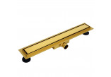 Lineární odtok podlahový Balneo Slim & Low ProLine Copper 70 cm - miedziany