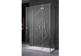 Dveře sprchové Radaway Essenza New KDJ+S 90 cm, pravé - profil chrom, čiré sklo