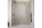 Dveře posuvné walk-in Radaway Furo, pravé, se stěnou, 160x200cm, sklo čiré, profil chrom