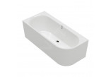 Vana obdélníková Villeroy & Boch OBERON 2.0, 180x80, Weiss Alpin
