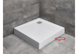 Panel Radaway 140 cm do sprchové vaničky Argos C nebo D s panelem - bílý