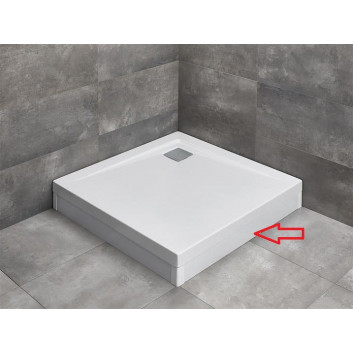 Panel Radaway 140 cm do sprchové vaničky Argos C nebo D s panelem - bílý