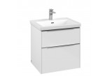 Skříňka pod umyvadlo Villeroy&Boch Subway 3.0. 772x576x462mm, 2 szuflady, taupe