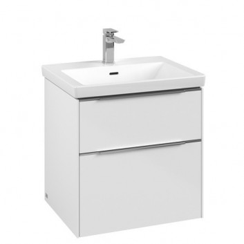 Skříňka pod umyvadlo Villeroy&Boch Subway 3.0. 772x576x462mm, 2 szuflady, taupe